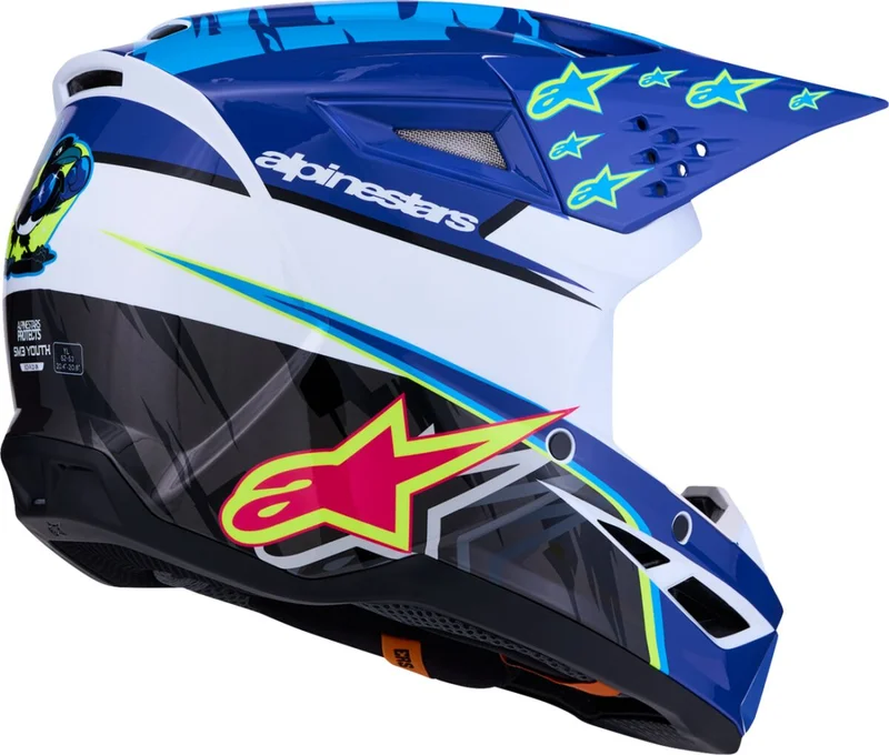 ALPINESTARS HELMET YTH SM3 FALCON BL/BK/PK