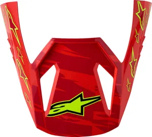 ALPINESTARS VISOR S-M3 FALCON RD/WH/BL