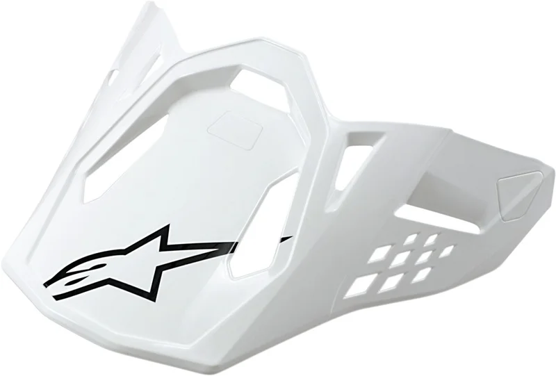 ALPINESTARS VISOR S-M 10/S-M8 WH GLS