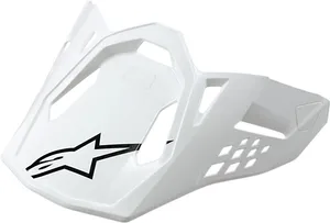 ALPINESTARS VISOR SM10/SM8 WHITE GLOSS