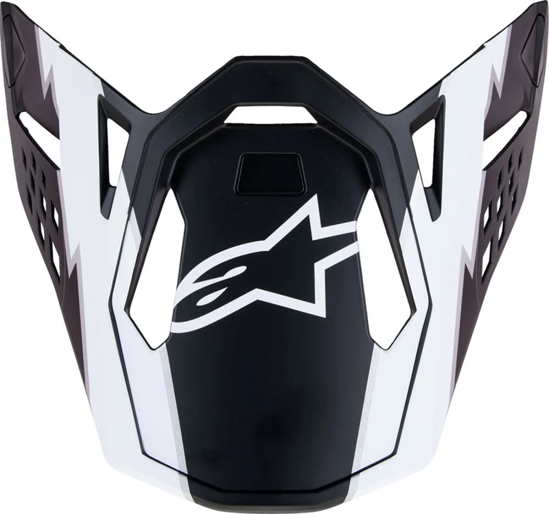 ALPINESTARS VISOR SM10 AMPR BLACK/WHT