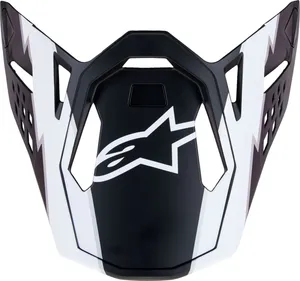 ALPINESTARS VISOR SM10 AMPR BLACK/WHT