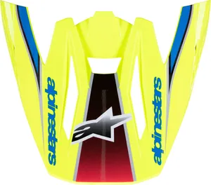 ALPINESTARS VISOR SM5 SAIL YLW/BL