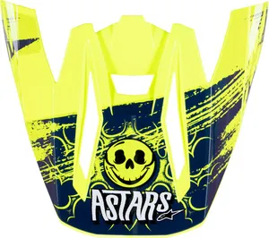 ALPINESTARS VISOR SM5 RASH NV/YL