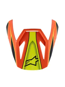 ALPINESTARS VISOR SM3 FRAY BLK/OR/YL