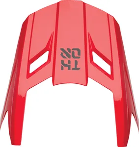 THOR VISOR KIT FLEET FORGE RED XS-M