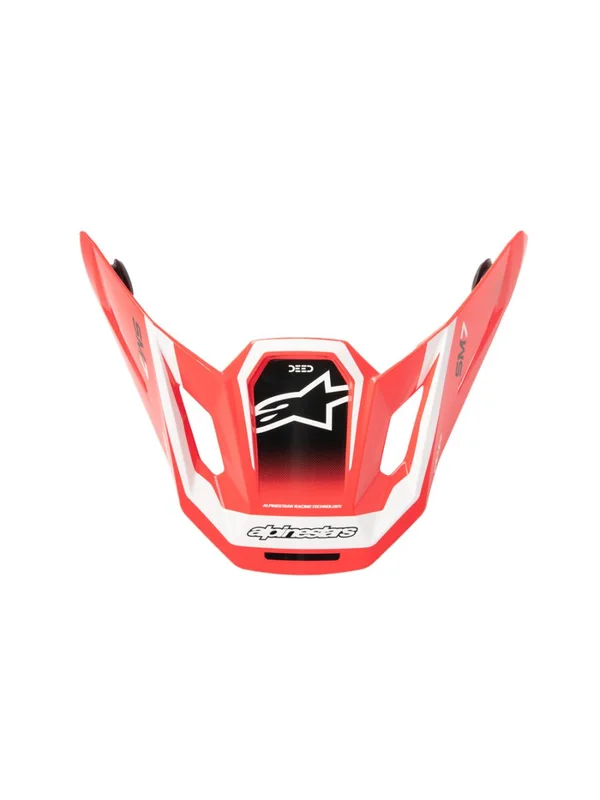 ALPINESTARS VISOR SM7 DEED RED/BLK/WH