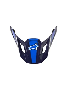 ALPINESTARS VISOR SM7 RISE BLUE/WHITE