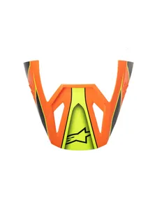 ALPINESTARS VISOR SM3 FRAY BLK/OR/YL