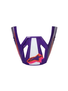 ALPINESTARS VISOR SM3 HEAT WHT/PU/PINK