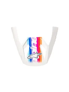 ALPINESTARS VISOR SM3 FORCE WHITE-GLOSS