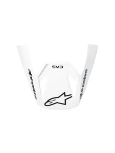 ALPINESTARS VISOR SM3 WHITE-GLOSS