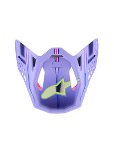 ALPINESTARS VISOR S-M10 JETT PURPLE/PINK