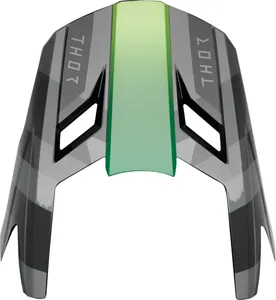 THOR VISOR KIT FLEET CAMBER BK/GN X