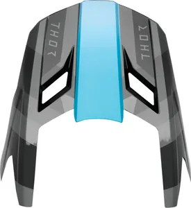 THOR VISOR KIT FLEET CAMBER BK/TL
