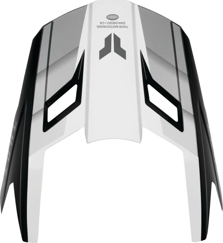 THOR VISOR KIT FLEET DEFY BK/WH XS-