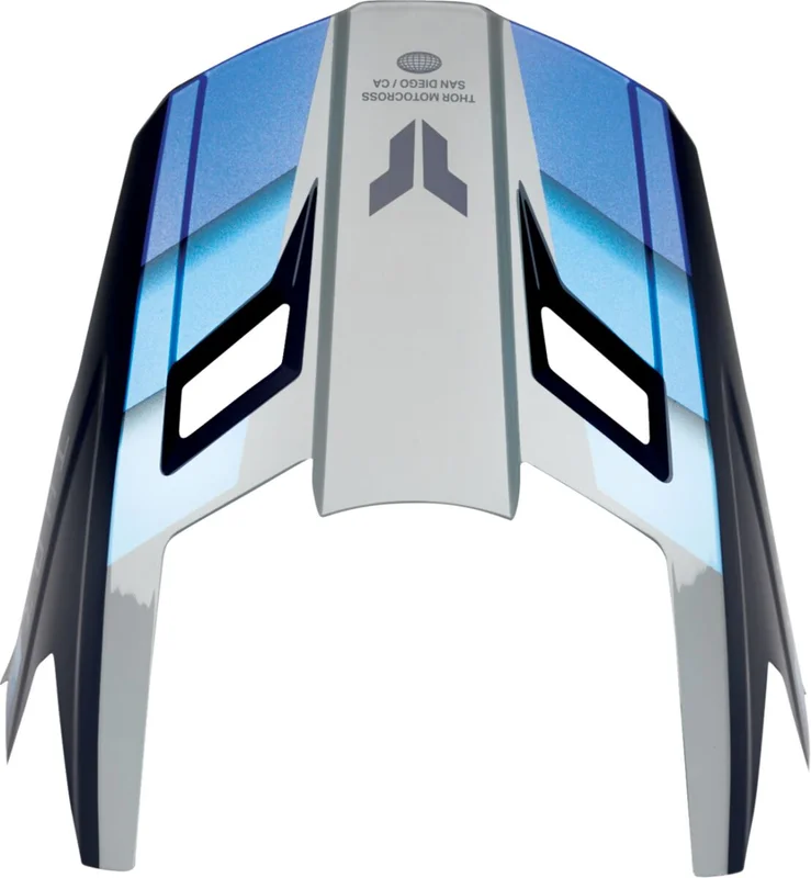 THOR VISOR KIT FLEET DEFY BL/GY XS-