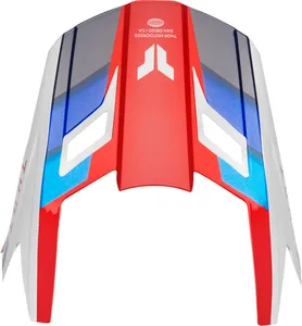 THOR VISOR KIT FLEET DEFY R/W/B L-4