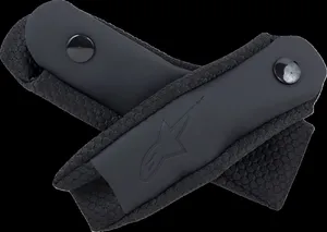ALPINESTARS CHIN STRAP COVER SET BLACK