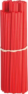 MOOSE OFFROAD HARD-PARTS 80-PACK POLYURETHANE SPOKE SKINS RED