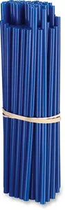 MOOSE OFFROAD HARD-PARTS 80-PACK POLYURETHANE SPOKE SKINS BLUE