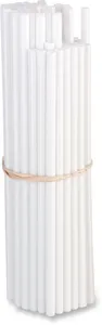 MOOSE OFFROAD HARD-PARTS 80-PACK POLYURETHANE SPOKE SKINS WHITE