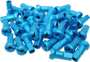MOOSE OFFROAD HARD-PARTS NIPPLE SET MX1 8 GA LK BL