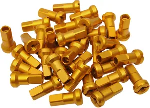 MOOSE OFFROAD HARD-PARTS NIPPLE SET MX1 8 GA GOLD