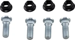 MOOSE OFFROAD HARD-PARTS WHEEL STUD/NUT KIT MSE