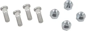 MOOSE OFFROAD HARD-PARTS WHEEL STUD/NUT KIT MSE