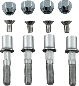 MOOSE OFFROAD HARD-PARTS WHEEL STUD/NUT KIT MSE
