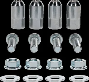 MOOSE OFFROAD HARD-PARTS WHEEL STUD/NUT KIT MOOSE
