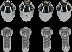 MOOSE OFFROAD HARD-PARTS WHEEL STUD/NUT KIT MOOSE