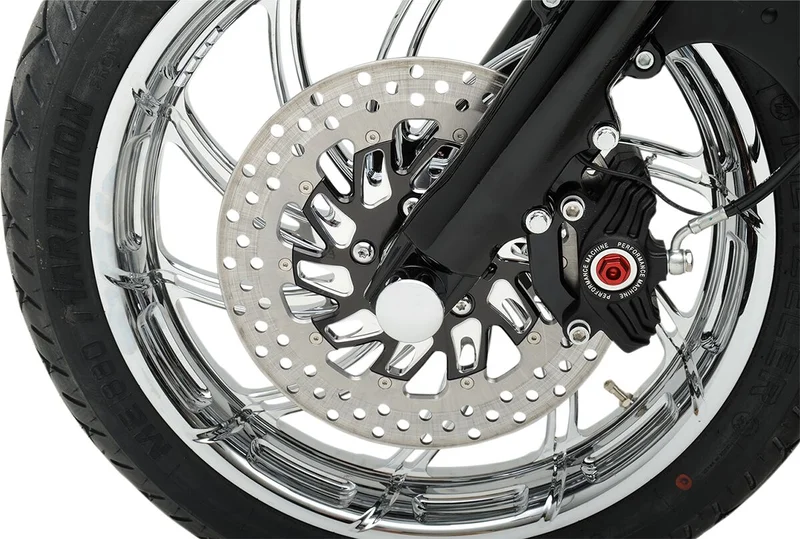 Drag Specialties AXLE CAP FRONT CHROME