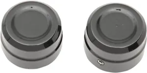 Drag Specialties CAP AXLE FRONT 08-18XL BK