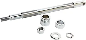 Drag Specialties AXLE FRT CHR 00-06 FLSTF