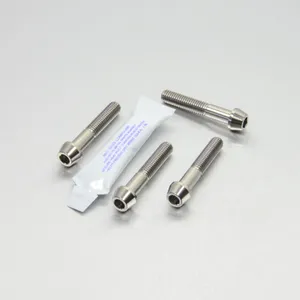 PRO BOLT Titanium Front Axle Pinch Bolt Kit Natural