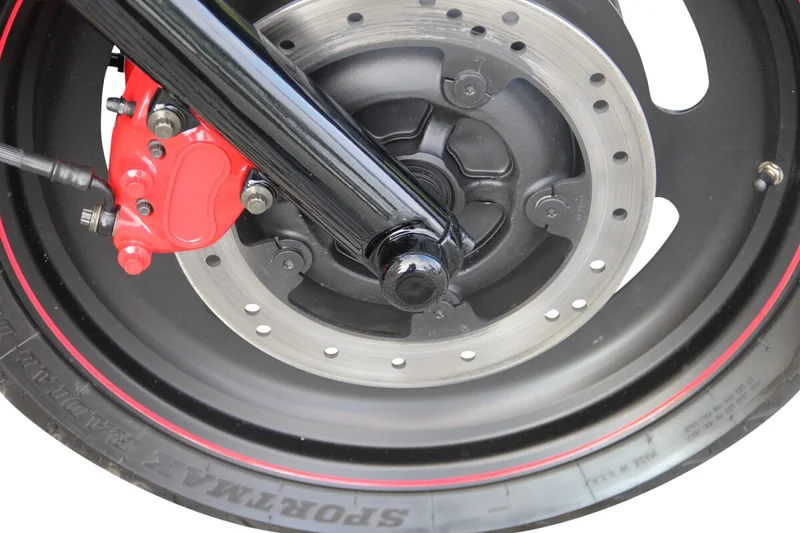 Cult-Werk Front axle cover kit. Gloss black