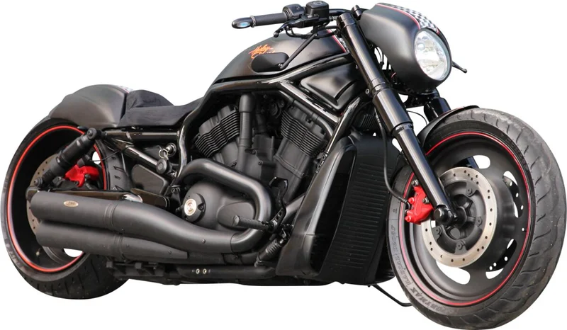 Cult-Werk Front axle cover kit. Gloss black