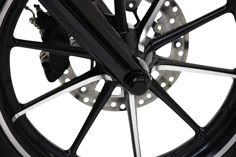 Cult-Werk Front axle cover kit. Gloss black