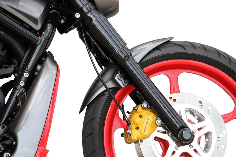 Cult-Werk Front axle cover kit. Gloss black