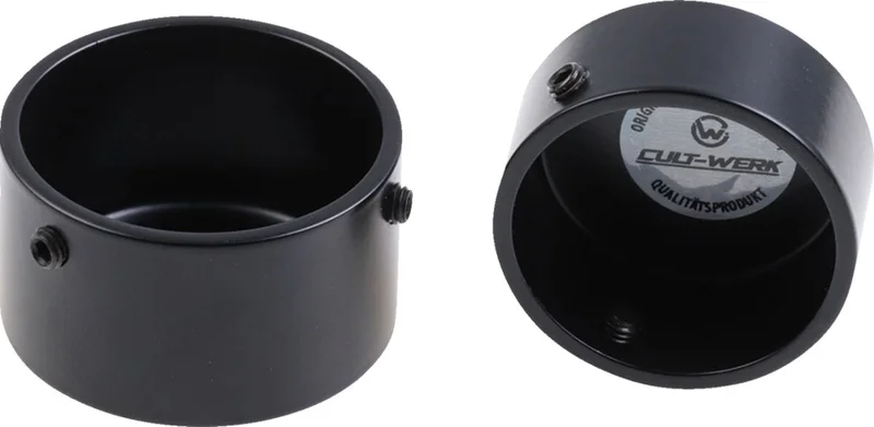 Cult-Werk Rear axle cover kit. Gloss black