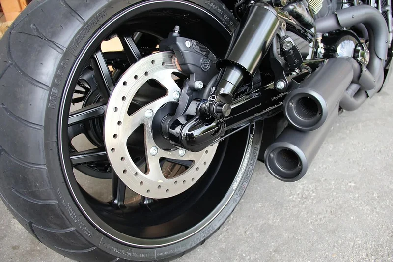 Cult-Werk Rear wheel axle cover kit. Gloss black