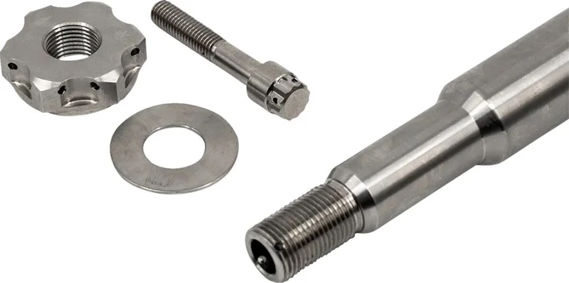 Trask Performance AXLE KIT FRONT TITANIUM M8