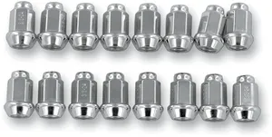 ITP LUG NUT 3/8"-24 TAPERED CHROME