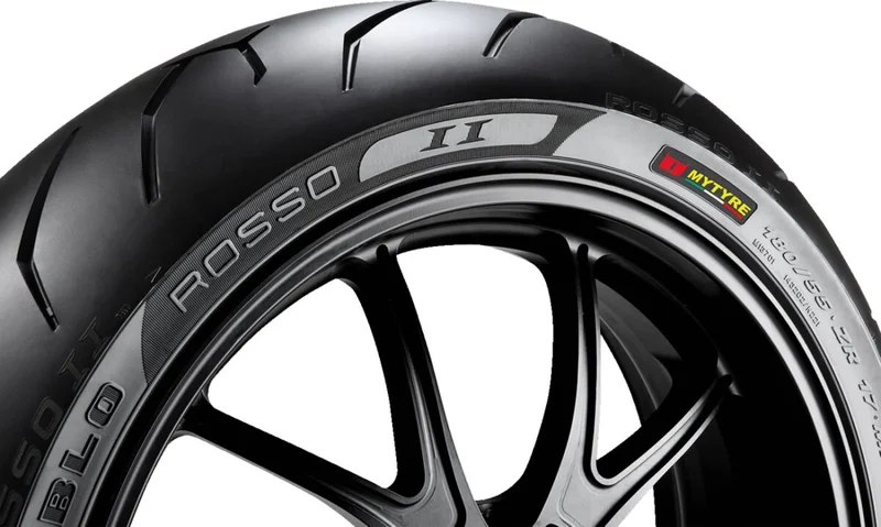 PIRELLI TIRE DIABLO ROSSO II (R) REAR 130/70 R 17 62H TL
