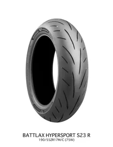 BRIDGESTONE S23 190/55ZR 17 (75W) TL