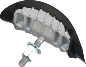 MOOSE OFFROAD HARD-PARTS Rim Lock, Rubber Coated Aluminum 2.15"