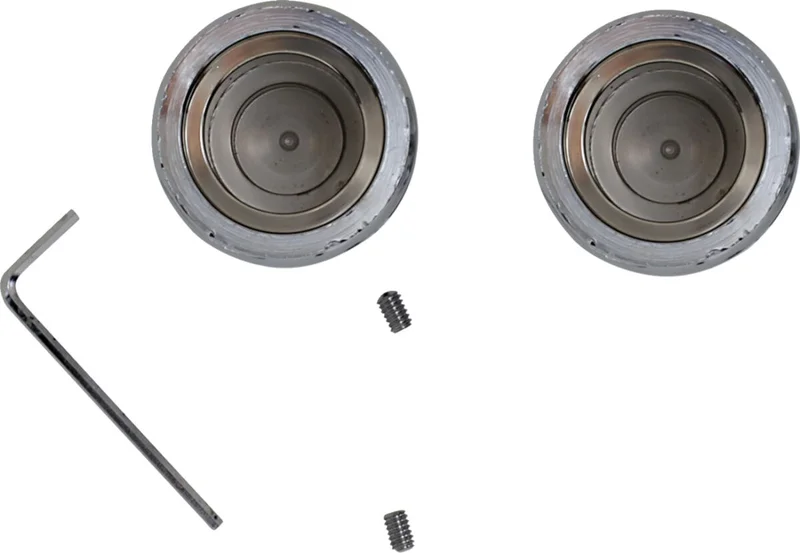 Drag Specialties AXLE CAP FRONT CHROME