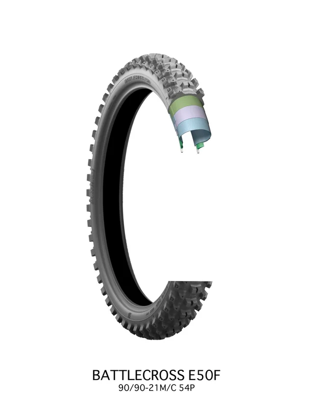 BRIDGESTONE E50F 90/90-21 54P TT